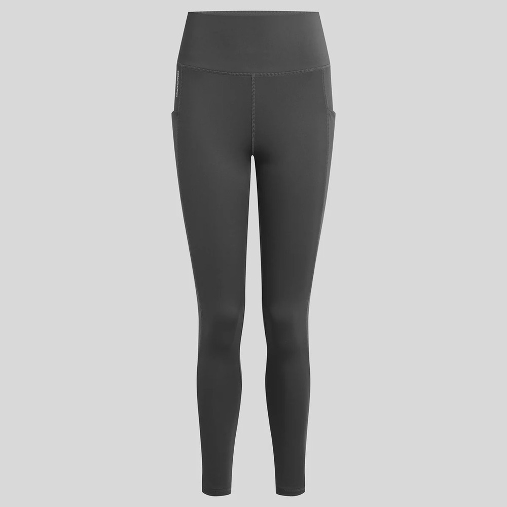 High-Waisted Black Leggings